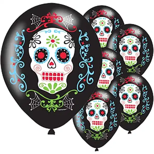 6 Day of the Dead Luftballons 28 cm