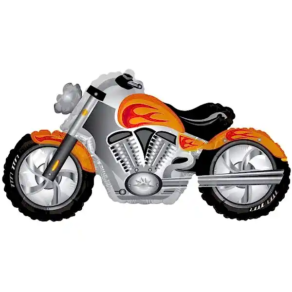 Motorrad Supershape Folienballon 70 cm-0