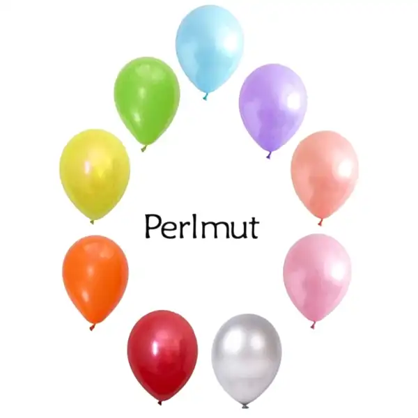 Perlmut Helium-Ballonstrauß Bestellen Nur Abholung -0