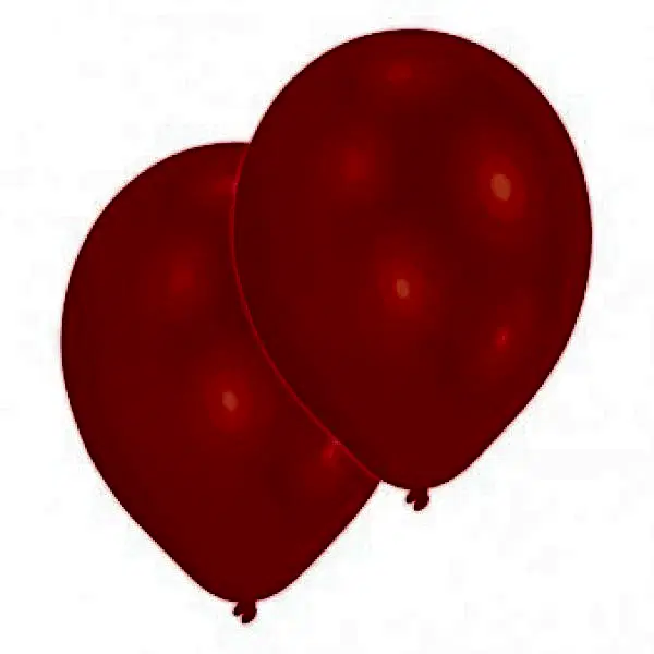 10 Rote Luftballons 28 cm-0