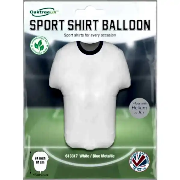 XL Fussball Trikot Folienballon 61 cm