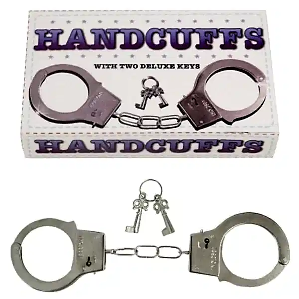 Spielzeug Handschellen Metall Handcuffs