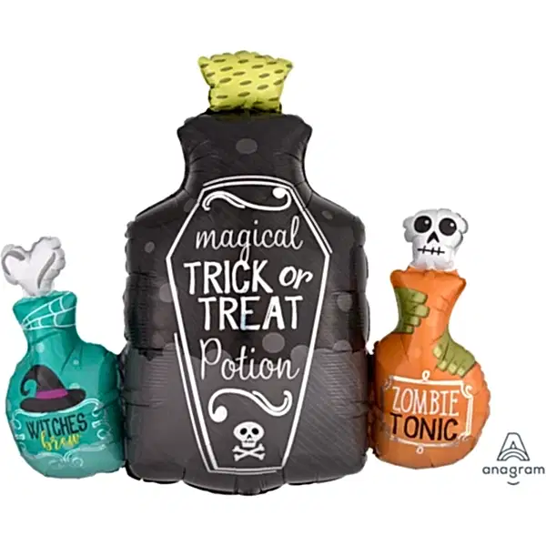 XL Halloween Magical Potions Supershape Folienballon