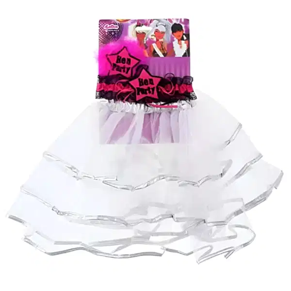 Hen Party Bride Tüllrock & Garter Set