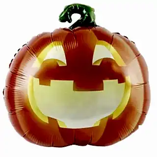 Halloween Kürbis Folienballon 45 cm